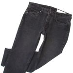 Rag and Bone NWT Dre in Highland Black Low Rise Slim Boyfriend Stretch Jeans 28 Photo 1