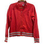 IZOD  tennis sweater full zip‎ XL pink salmon Photo 0