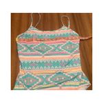Chubbies  Women’s One-Piece Swimsuit XL Southwestern Aztec Print Adjustable Strap Photo 3