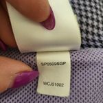 New Balance Lavender Track Jacket Bomber Full Zip Houndstooth Collar Size XL Photo 9