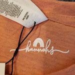 Bella Canvas Handmade Women's Peach Beach Seashell Graphic T Shirt Burnout Size Medium Photo 6