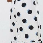ASOS NWT Polka Dot Maxi Dress Size 14 Oversized Ruffle Hemline Sleeveless Photo 1