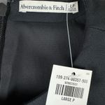 Abercrombie & Fitch ABERCOMBIE & FITCH WOMEN'S BLACK LONG SLEEVE TAILORED MINI DRESS SZ LP Photo 3