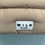 🤎 WILO The Label Weekender Quilted Travel/Gym/Baby Bag w/ Crossbody In Taupe Photo 1