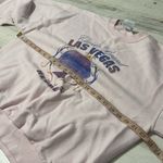 Vintage Hilton Casinos Las Vegas Sweatshirt Size Large MADE IN THE USA Pink Photo 6