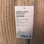 Athleta  Sierra Crew Sweater XS Coconut Wool Blend Cream New NWT Chunky Knit Photo 2