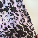 Karina Grimaldi  Womens Ivy Print Pants in Montana Animal Print Jogger Pockets XS Photo 7