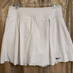 Nike Dri Fit White Stretchy Tennis Golf Athletic Skirt Skort XL Photo 0