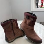 Merrell  Tan and Burgundy Outdoor Boots Photo 5