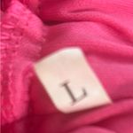 Beautiful L Barbie Look Vibrant Pink Sequins Wide Leg Stretch Pants Size L Photo 5