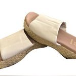 Sam & Libby  Ingrid CreamEspadrille Platform  Slide Sandal NWOT Photo 0