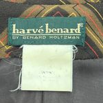 Harvé Benard Vintage Dress Set Lattice Print Brown Harve Benard Photo 5