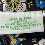 Vera Bradley Eloise Ellie Blue Yellow Paisley Elephant Quilted Satchel Carryall Photo 6