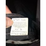 Levi's Levi’s 512 Slim Fit Tapered Leg Size 9 JR Womens Jeans Black 90's Made in USA Photo 8