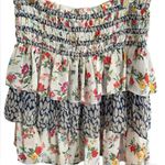 Current Air Los Angeles Floral Tiered Skirt Photo 3