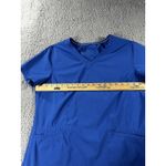 Urbane Performance Scrub Top Women Large Short Sleeve Blue Photo 6