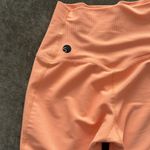 Five dancewear ribbed biker shorts. 6in shorts inseam. Color/ apricot. Size Photo 2