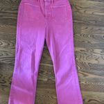 ZARA Pink  Jeans Sailor Cropped Photo 0