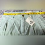 a.n.a . Light Green High-Rise Wide-Leg Pants Photo 8