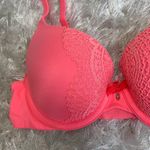 Victoria's Secret  Body by Victoria Sz 32C Neon Pink Bra Photo 3