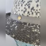 BCBGeneration  Gray Angora Blend With Grosgrain Bow Fedora Hat NWT Photo 5