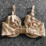 Wacoal  Size 34DD Seasonal Fashion Lace Underwire Bra Beige Shimmer Style 851127 Photo 1
