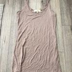 ANGL  Tank Top Stretchy Taupe Small Photo 0