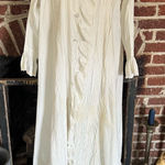 Handmade VINTAGE/ANTIQUE cotton dressing gown/housecoat Photo 0