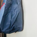 Vintage TWA GETAWAY Navy Blue Red Vinyl Carry On Travel Bag Shoulder Strap Bag Photo 2