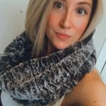 Faux Fur Neck Warmer Black Photo 3