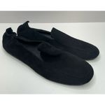 Nine West Loafer Flat Womens Size 6 Black Suede Leather Slip On Casual Shoes Photo 8