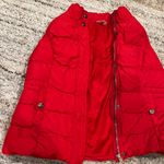 Dress Barn Red Puffer Vest Photo 1