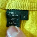 Ralph Lauren Lauren Jeans Co.  Jeans Speedboat Yellow Pants Vintage Women’s 16 Photo 9