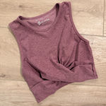 Beyond Yoga  X Peloton Women's Mauve Crop Top Photo 0