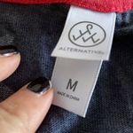 Alternative  Dark Blue with White Stars Tie Tank Top Photo 4