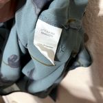 CAbi  #984 Tulip Green Chiffon Blouse Sleeveless Bow back sz M pretty Spring top Photo 5