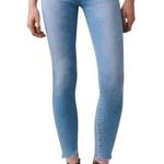 AGOLDE Sophie Ankle Skinny Denim Jeans Light Wash Stretch Zip Mid Rise Blue 31 Photo 0