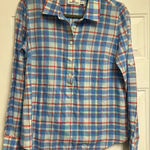 Vineyard Vines  Blue and Red Plaid Button-Up Shirt size small Photo 0