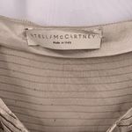 Stella McCartney Champagne Pleated Silk Lace Rhinestone Slip Dress Size 36 AS IS Photo 4