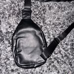 Black Quilted Crossbody Bag Photo 1