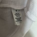 Aerie Brand‎ New  Ribbed Henley Button Tank Top White Size Medium Sleeveless Photo 6