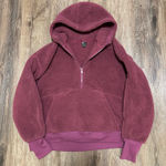 All In Motion  Burgundy Sherpa 1/4 Zip Photo 0