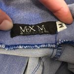 No back pockets High waist skinny jeans size M Blue Size M Photo 10