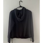 Athleta Cozier Jacket Size Medium Black Puffer Hoodie Insulated PrimaLoft 350839 Photo 14