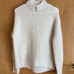 Madewell XS Wool-Alpaca Blend Bouclé-Knit Sweater, Cream Oversized Cozy Warm NEW Photo 0