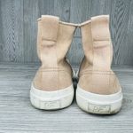 PF Flyers blush all American hi top suede sneaker W9 M 7.5 flat tennis shoes Tan Size 9 Photo 9