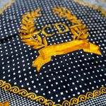 Christian Dior Vintage Silk Gemstone Scarf Photo 6