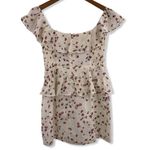 Amanda Uprichard Amanda Uprichards Floral Peplum Dress Small New Photo 19