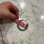 Beaded Brown & Blue Layered Necklace and Earrings Set Tan Photo 4