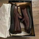 Alfani sz 9 burgundy Paton leather loafers NWT Photo 3